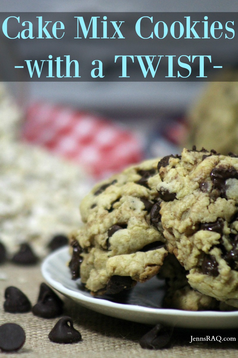 Cake Mix Cookies -with a TWIST-