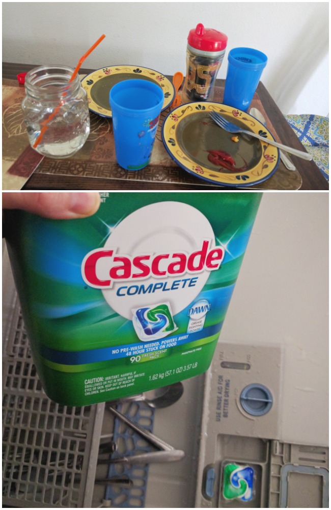 Cleaning the Dishes with P&G