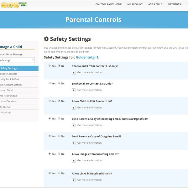 KidsEmail.org Review