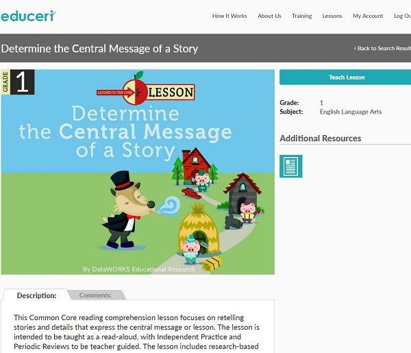 Educeri Lesson Subscription Service