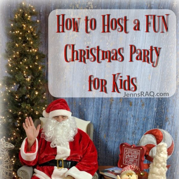 How to Host a FUN Christmas Party for Kids