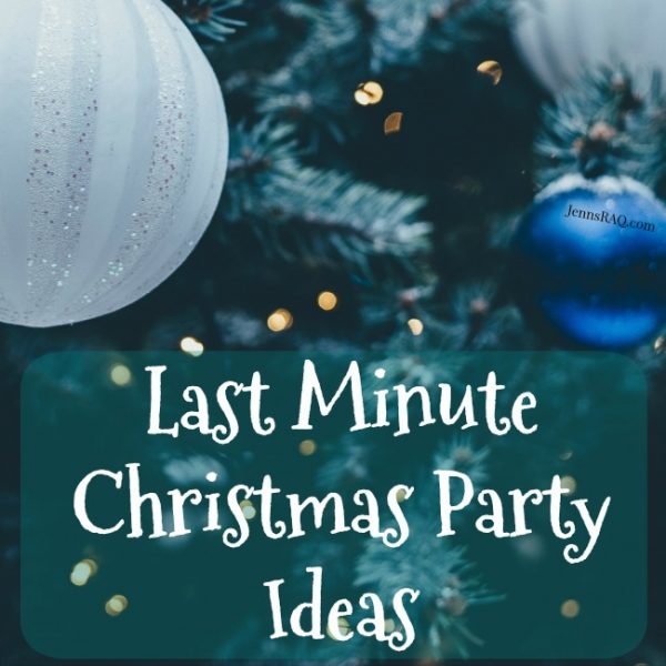 Last Minute Christmas Party Ideas
