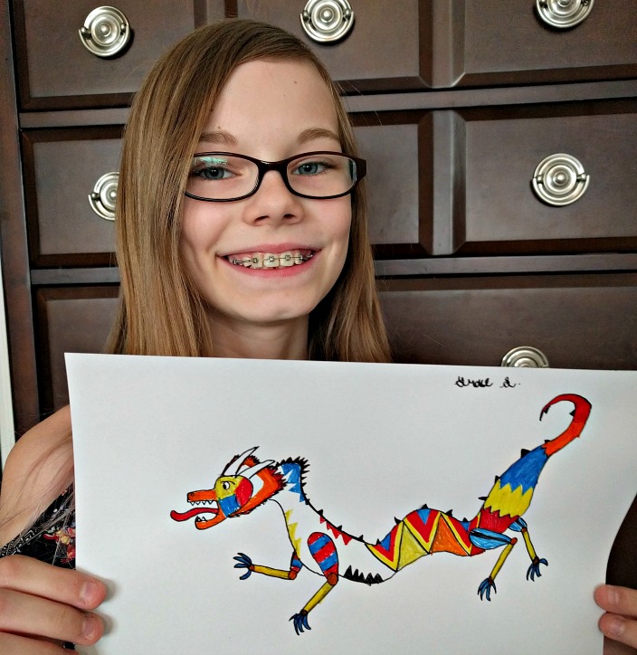 ArtAchieve Level I Chinese Dragon final product