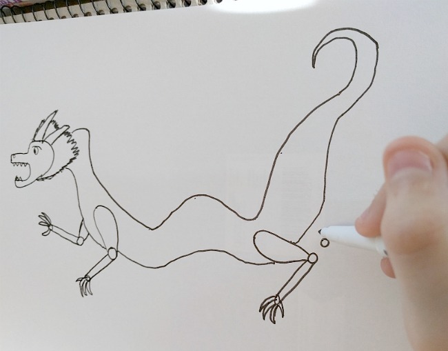 ArtAchieve Level I Chinese Dragons sketching