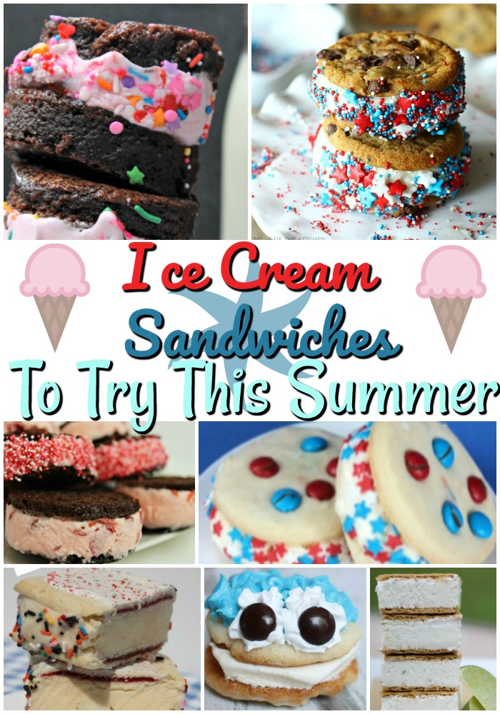 17 Homemade Ice Cream Sandwiches to Try this SUMMER