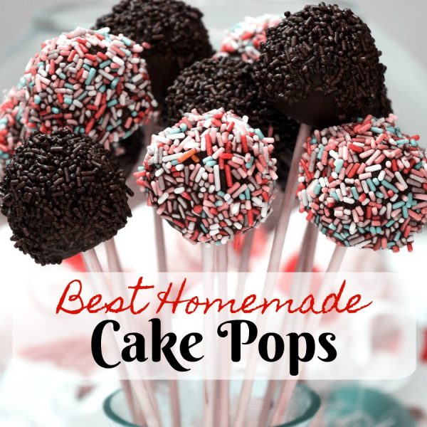 The Best Homemade Cake Pops