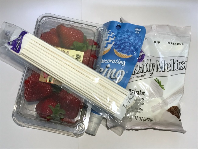 Patriotic Strawberries Ingredients