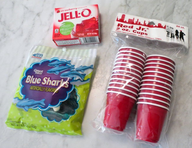 Shark Bite Jell-O Shots ingredients