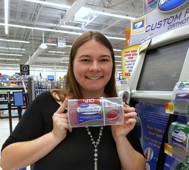 Dr. Scholl’s Custom Fit Kiosk system standing assessment results 410 Jenn