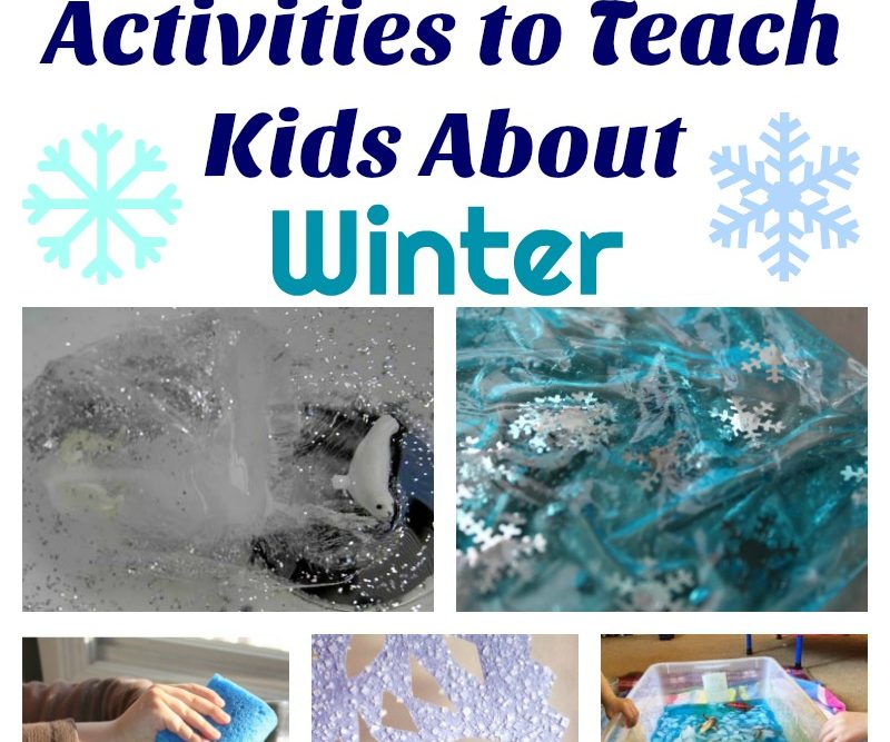 Activities to Teach Kids About Winter