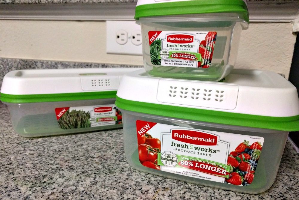 Rubbermaid FreshWorks Produce Saver Containers