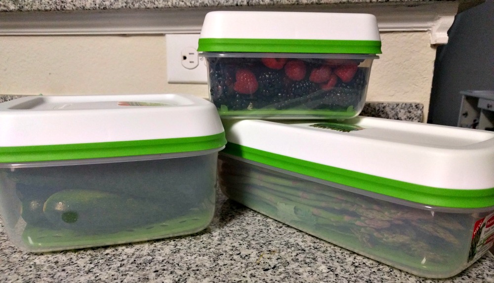 Rubbermaid FreshWorks Produce Saver Containers - Great for all types of produce