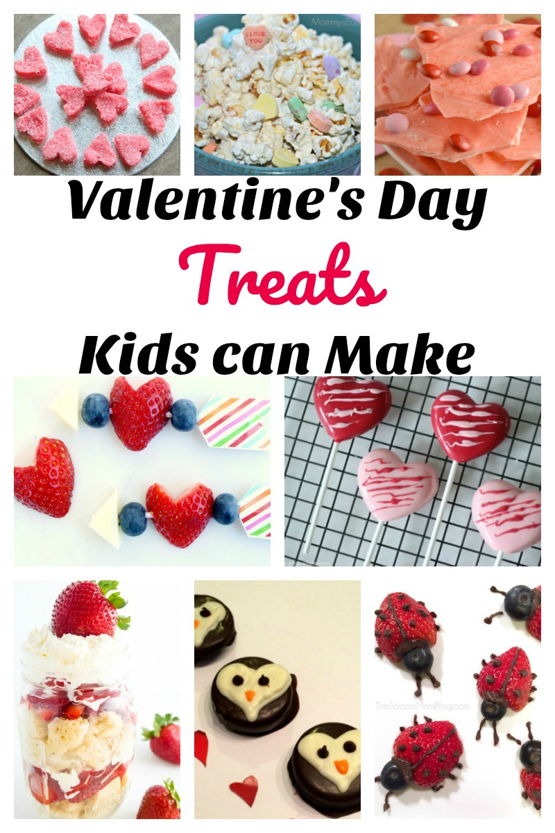 Valentine's Day Treats Kids can Make