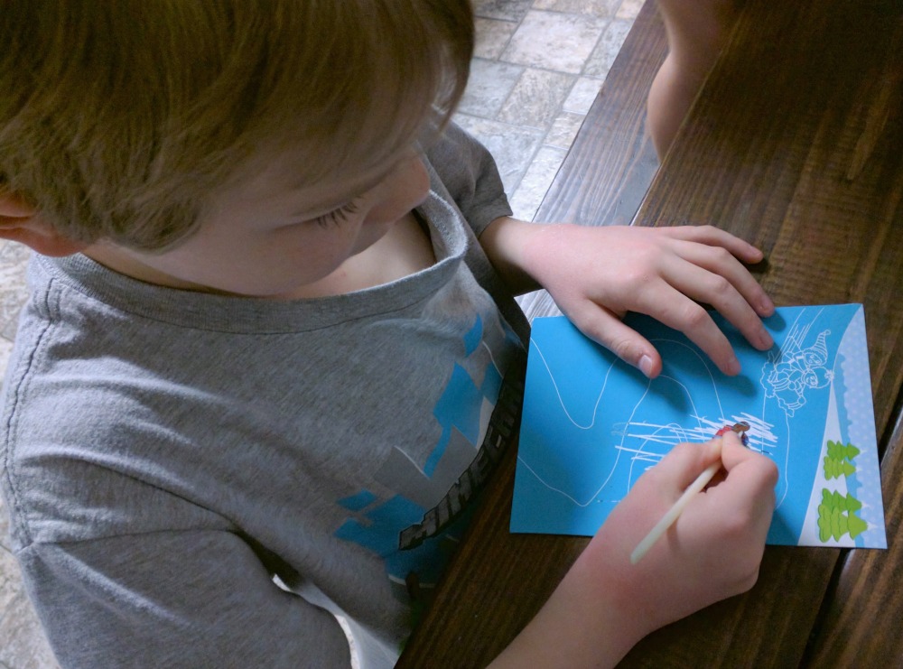 Scratch N Reveal activities make a good party favor or quick activity for kids