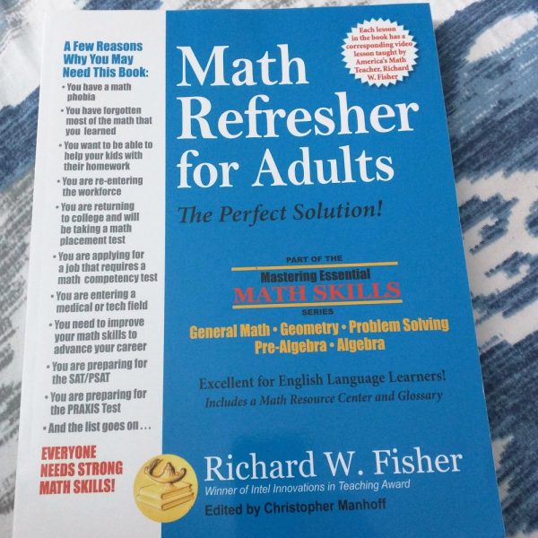 Math Refresher for Adults (Book Review)