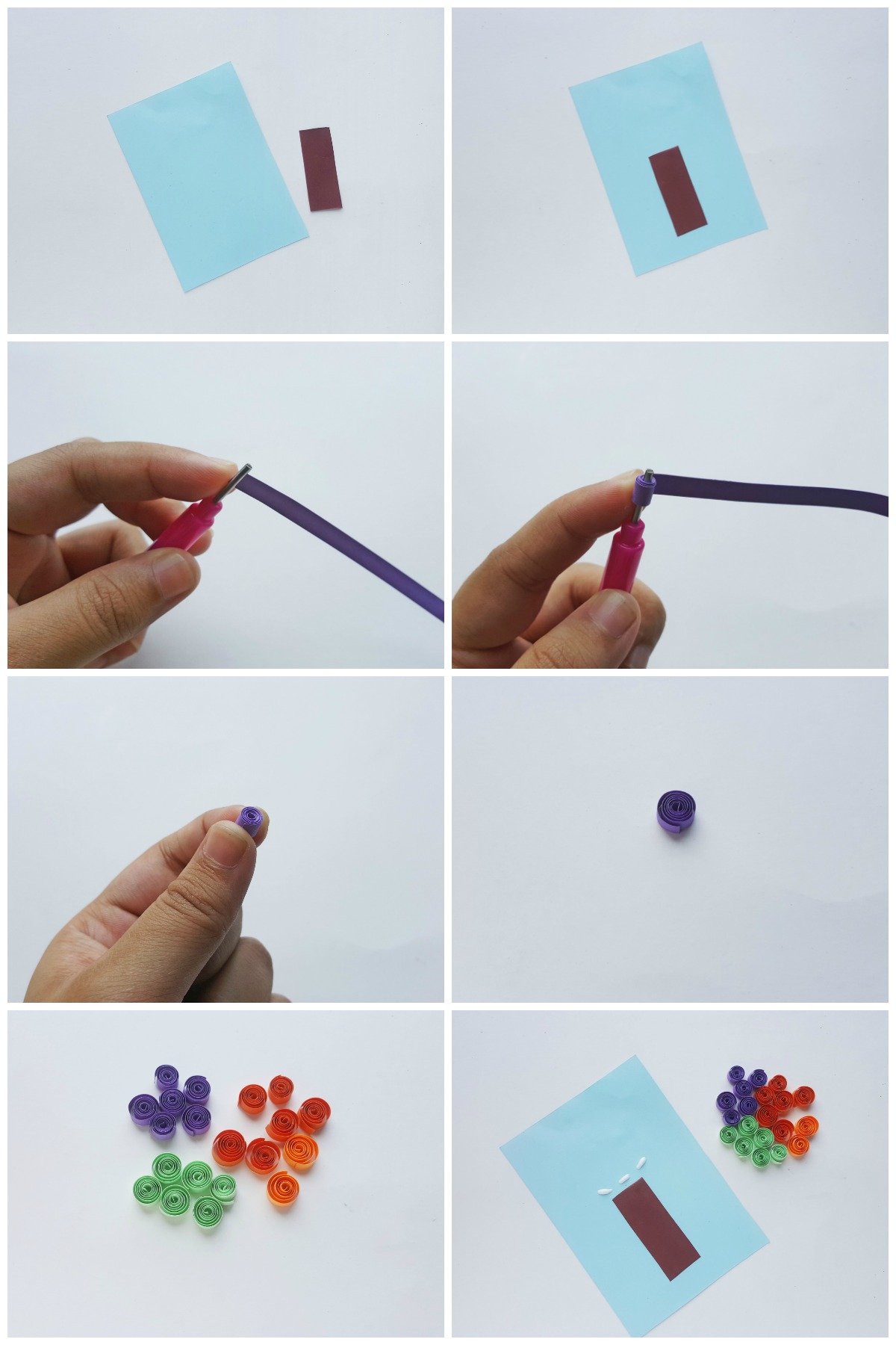 Unique and Adorable Paper Trees ~ Quilling Craft