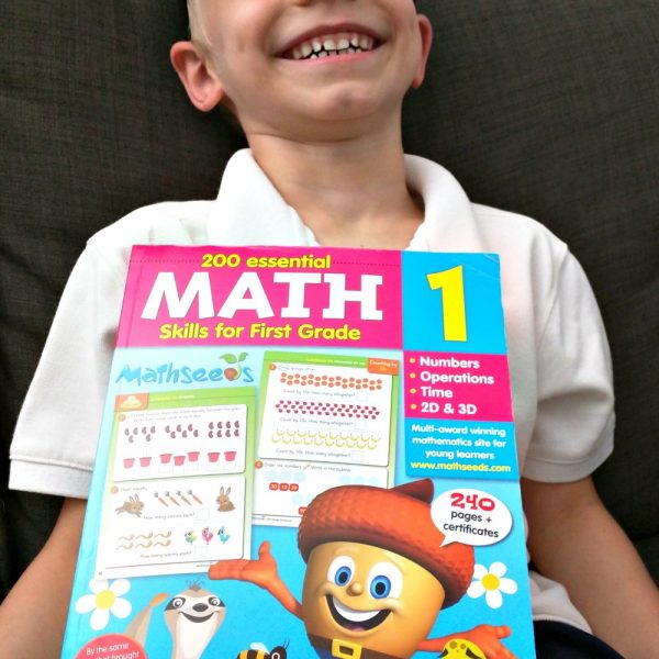 Mathseeds 200 Essential Math skills for First Grade Workbook