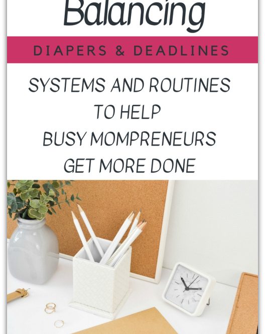Balancing Diapers and Deadlines Course