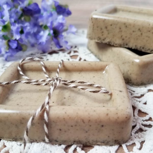 Vanilla Coffee Exfoliating Soap Recipe DIY