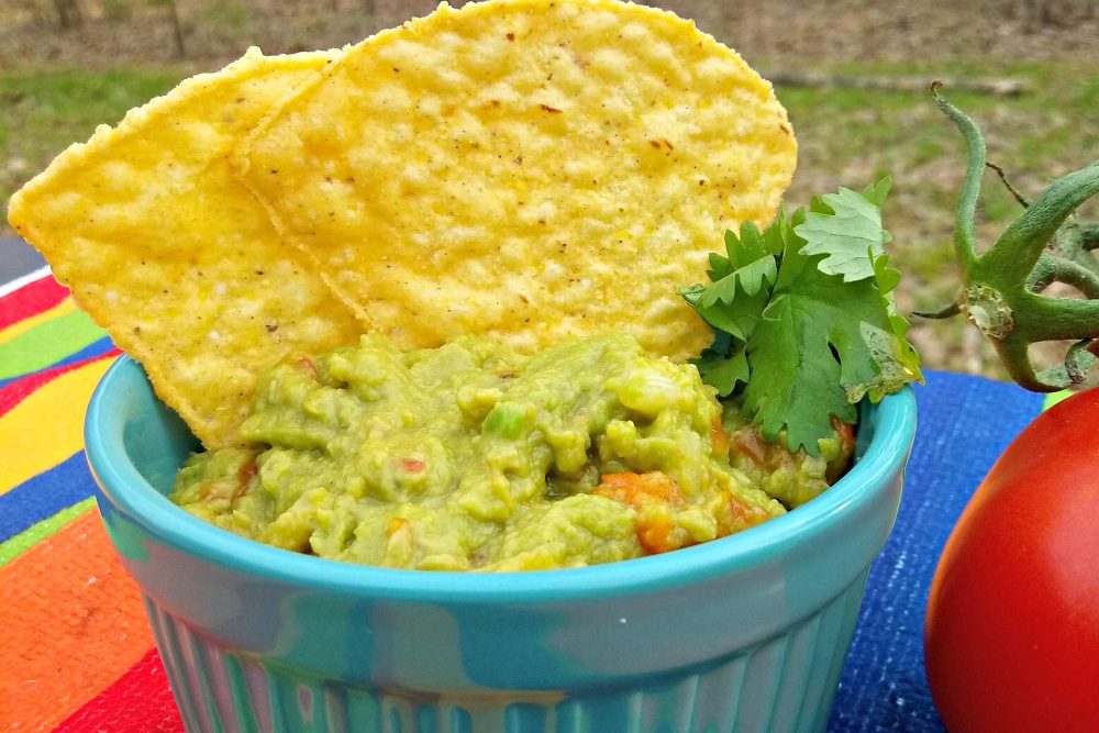 Grilled Veggie Guacamole Recipe