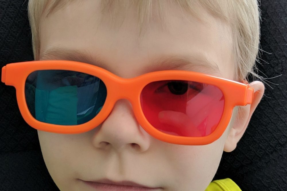 Dyslexia Gold Engaging Eyes 3D Glasses