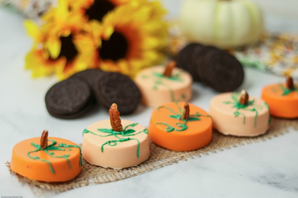 ADORABLE Edible Pumpkin Patch with OREO Cookies Recipe - Great for parties