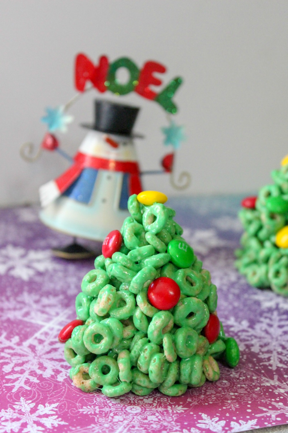 Cereal Christmas Trees Recipe - Final Product